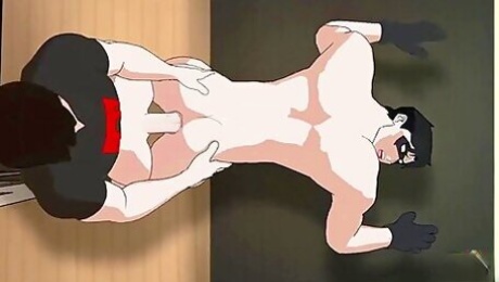 Juice Anime: Muscle Hunk Hentai Moaning