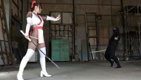 Maria Ono Is The Prisoner Of Two Ninjas - JapanHDV
