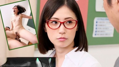 DEVIANTE - Japanese school teacher cheats with co-worker
