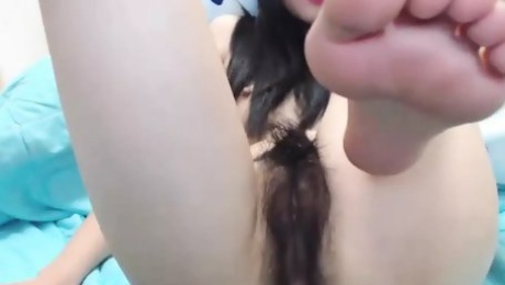 Chinese Hairy Young Pussy From Shanghai