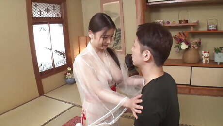 Rina Kawamura :: Luxury Adult Healing Spa: Enjoy her G-cup soft breasts floating in the bathtub