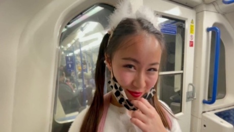Date YimingCuriosity 006 - Cute but Kinky! Chinese Girlfriend Pigtail Princess Facefuck Deepthroat