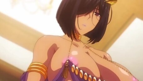 Horny anime cougar thrilling adult clip
