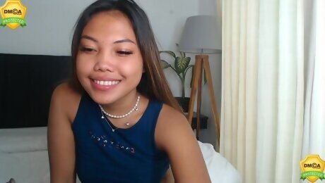 Asian lustful hussy amazing webcam erotic show