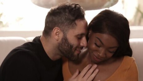 Spicy ebony Amari Anne filthy adult clip